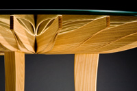 Oxeye Hall Table by Seth Rolland Custom Furniture Design