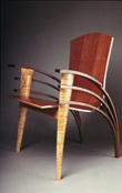 custom wood side Chair or desk chair