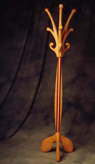 Jester Coat Rack by Seth Rolland Custom Furniture