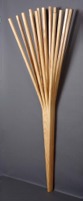 heirloom wood wall mount coat hat tree by Seth Rolland Custom Furniture Design