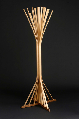 Custom Ash Hall Tree by Seth Roland 