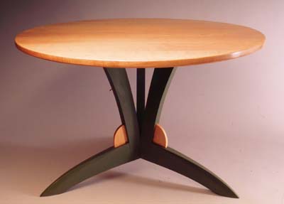 Milgrom Maple Dining Table by custom furniture maker Seth Rolland