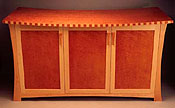 Trungale Entertainment Center, contemporary beidemeier style