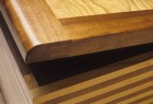 Detail of cedar chest custom made by furnituremaker Seth Rolland