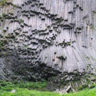 Mt. Rainier columnar basalt