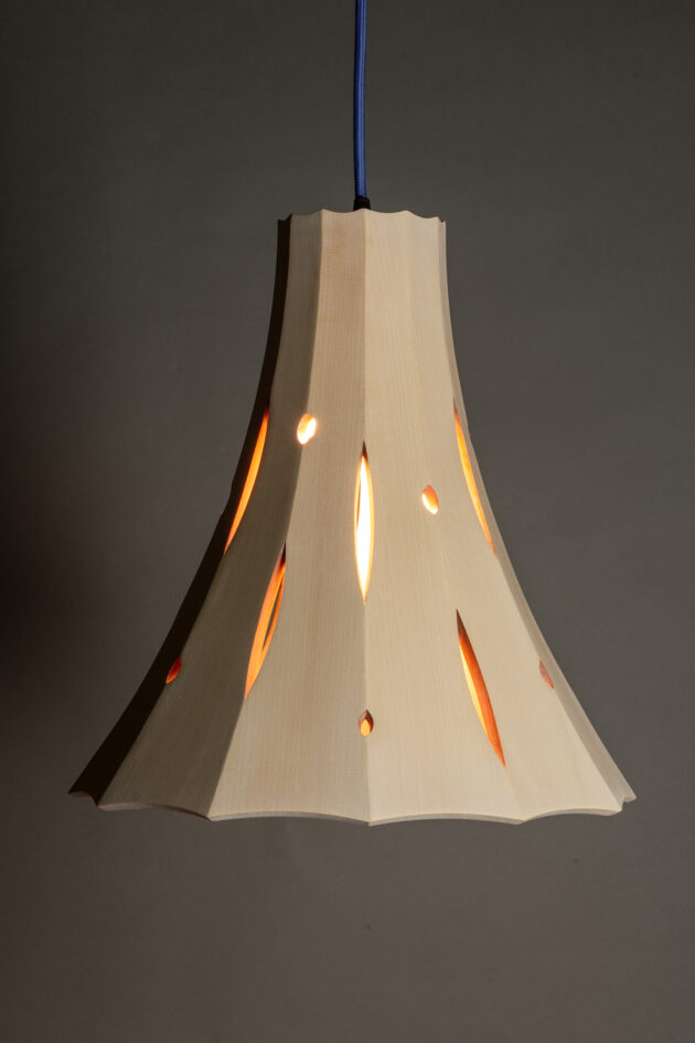 custom handcrafted solid wood chandelier
