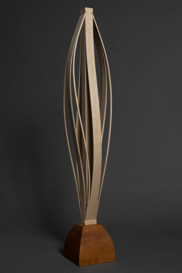 Sculpture from one piece of solid wood by Seth Rolland