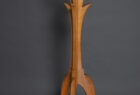solid cherry hat rack designed and sculpted by Seth Rolland Custom Furniture